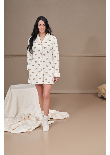 Linclalor Giacca Da Camera Donna In CORAL 8594